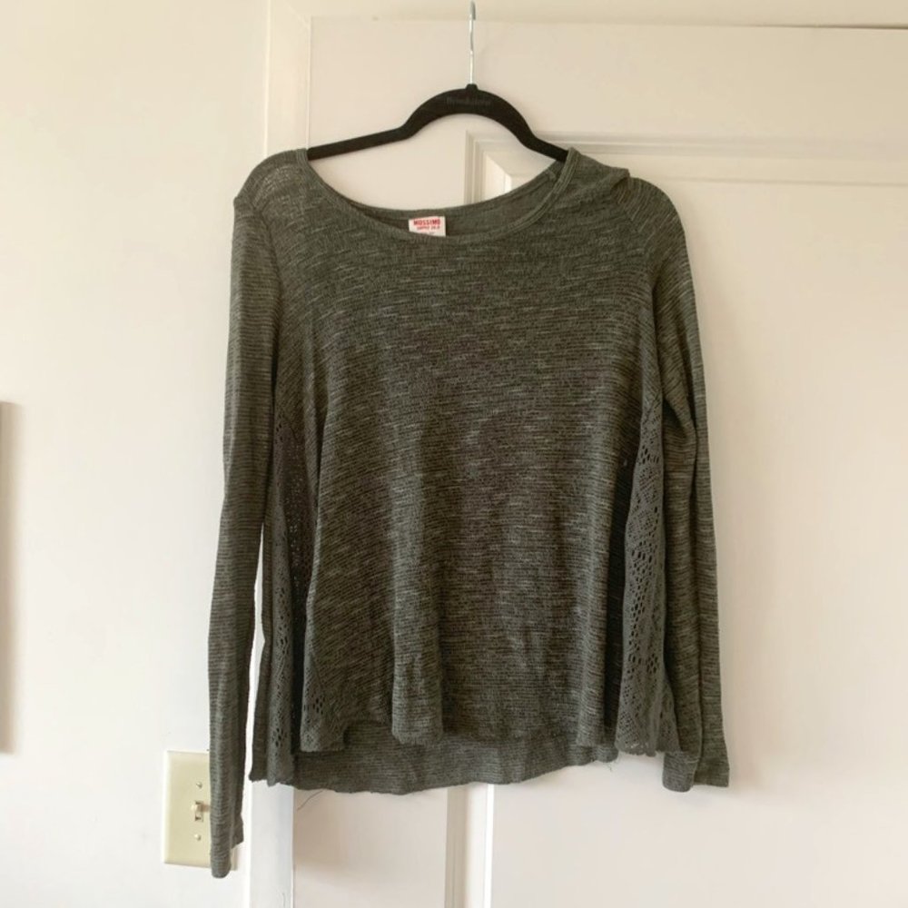 Size Small green long sleeve shirt from Mossimo Supply Company